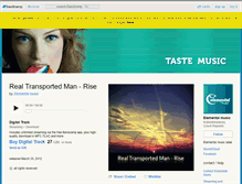 Tablet Screenshot of elementalmusic.bandcamp.com