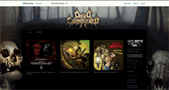 Desktop Screenshot of deadconspiracy.bandcamp.com