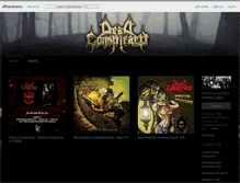 Tablet Screenshot of deadconspiracy.bandcamp.com