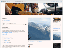 Tablet Screenshot of mikefloodco.bandcamp.com