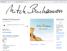 Tablet Screenshot of mitchbuchannon.bandcamp.com