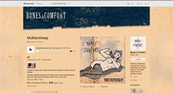 Desktop Screenshot of bonescomfort.bandcamp.com