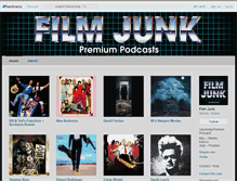 Tablet Screenshot of filmjunk.bandcamp.com