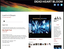 Tablet Screenshot of deadheartbloom.bandcamp.com