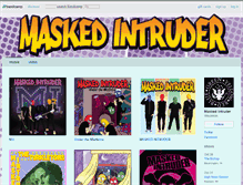 Tablet Screenshot of maskedintruder.bandcamp.com