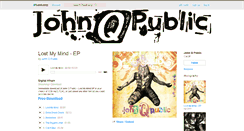 Desktop Screenshot of johnqpublic.bandcamp.com