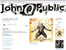 Tablet Screenshot of johnqpublic.bandcamp.com