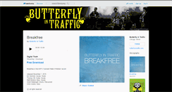 Desktop Screenshot of butterflyintraffic.bandcamp.com