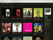 Tablet Screenshot of fillinthebreaks.bandcamp.com