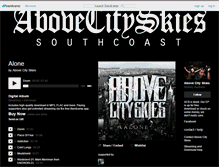 Tablet Screenshot of abovecityskies.bandcamp.com