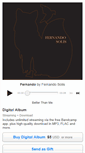 Mobile Screenshot of fernandosolis.bandcamp.com