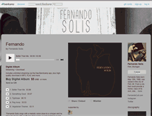 Tablet Screenshot of fernandosolis.bandcamp.com