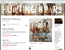 Tablet Screenshot of hunting-bears.bandcamp.com