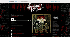 Desktop Screenshot of chamberoftorture.bandcamp.com