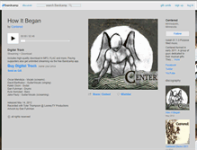 Tablet Screenshot of centered.bandcamp.com