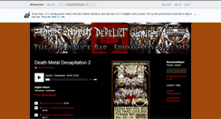 Desktop Screenshot of blacktoothmay4.bandcamp.com