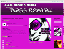 Tablet Screenshot of blessroxwell.bandcamp.com