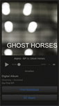Mobile Screenshot of ghosthorses.bandcamp.com