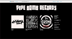 Desktop Screenshot of pipebombrecords.bandcamp.com
