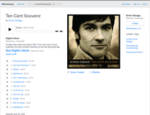 Tablet Screenshot of ehrenebbage.bandcamp.com
