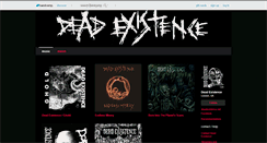 Desktop Screenshot of deadexistence.bandcamp.com
