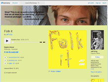 Tablet Screenshot of jeffking.bandcamp.com
