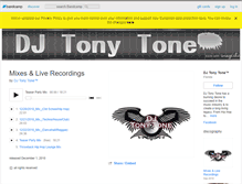 Tablet Screenshot of djtonytone.bandcamp.com