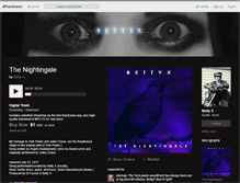 Tablet Screenshot of bettyx.bandcamp.com
