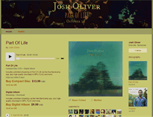 Tablet Screenshot of josholiver.bandcamp.com