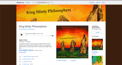 Desktop Screenshot of kingmintyphilosophers.bandcamp.com