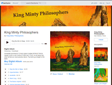 Tablet Screenshot of kingmintyphilosophers.bandcamp.com