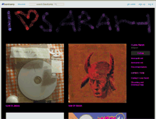 Tablet Screenshot of ilovesarah.bandcamp.com