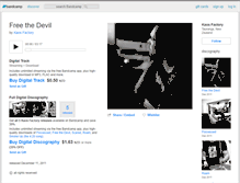 Tablet Screenshot of kaosfactory.bandcamp.com