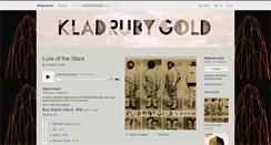 Desktop Screenshot of kladrubygold.bandcamp.com