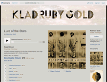 Tablet Screenshot of kladrubygold.bandcamp.com