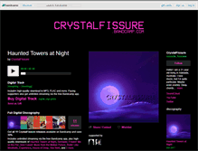 Tablet Screenshot of crystalfissure.bandcamp.com