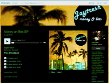 Tablet Screenshot of jaytresh.bandcamp.com