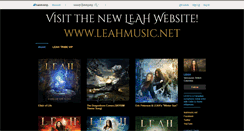 Desktop Screenshot of leahmusic.bandcamp.com