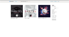 Desktop Screenshot of dartel.bandcamp.com