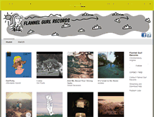 Tablet Screenshot of flannelgurl.bandcamp.com