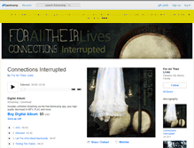 Tablet Screenshot of foralltheirlives.bandcamp.com