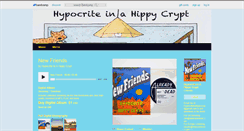 Desktop Screenshot of hypocriteinahippycrypt.bandcamp.com