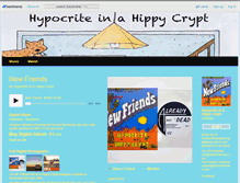 Tablet Screenshot of hypocriteinahippycrypt.bandcamp.com