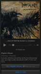 Mobile Screenshot of dantalion.bandcamp.com