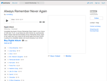 Tablet Screenshot of corndawg.bandcamp.com