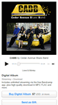 Mobile Screenshot of cedaravenuebluesband.bandcamp.com