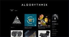 Desktop Screenshot of algorythmik.bandcamp.com