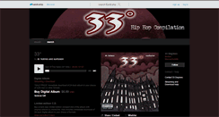Desktop Screenshot of 33degrees.bandcamp.com