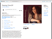 Tablet Screenshot of katrinablackstone.bandcamp.com