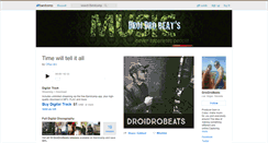 Desktop Screenshot of droidrobeats.bandcamp.com